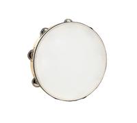 Tamburello tenuto in mano, 20,3 cm, sonagli in metallo di betulla, percussioni, strumento musicale educativo a batteria, KTV Party (25,4 cm)