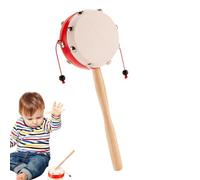 Tamburi a forma di scimmia in legno a mano, per lo sviluppo dei bambini, strumento ritmico in legno per la ricerca del suono, giocattolo classico per Mu