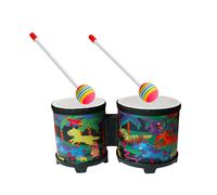 Tamburi Bongo da 5" e 6" Tamburo africano a mano per bambini professionisti