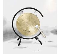 tamburi e gong， Gong da tavolo da 15 cm Gong a vento Adatto for la decorazione di esterni, giardini, case o giardini(1,30cm)
