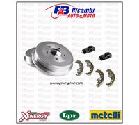 TAMBURI FRENO- KIT GANASCE- 2 CILINDRETTI FIAT IDEA