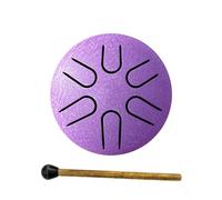 Tamburi In Acciaio Per Bambini, Tamburo Di Pioggia | Strumento Musicale Di Lingua D'acciaio 6 Note | Pioggia Da 3 Pollici Per Yoga, Meditazione Zen, Educazione Musicale, Campeggio, Tra