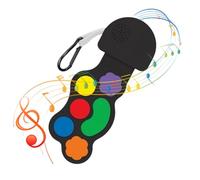 Tamburi Musicali per Bambini | Giocattolo Musicale Pieghevole Portatile a 8 Toni | Mini Percussione Elettronica a Tamburo | per Donne Uomini Adulti Uso Interno Viaggio Casa Scuola esta Complea