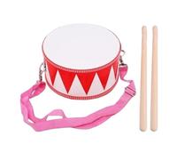 Tamburi - Strumento Musicale in Legno con Cinturino Regolabile,Strumento Musicale a Percussione con Rullante da 20 cm,Per Bambini Principianti Festa Di Compleanno Palco Halloween Lezione Di Musica Sal