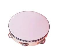 Tamburin 15 cm tambour à main - tambour tambour tambour à la main pour | Percussion classique du bois naturel pour les, des cours de musique, des exercices de rythme et une éducation m