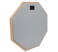 Tamburo a doppia faccia da 30,5 cm, silenzioso, per allenamenti silenziosi su tamburi, silenziosi, pad per esercitarsi