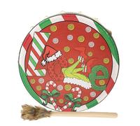 Tamburo a mano a percussione sciamanica, strumento sciamanico, ornamento da scrivania alla moda per decorare la casa, strumento di guarigione del suono del tamburo