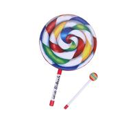 Tamburo a mano e bacchette per bambini di colore caramello, strumento per lo sviluppo del ritmo, per bambini dai 3 ai 6 anni, bacchette sicure, giocattolo musicale per la prima infanzia