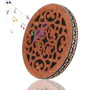 Tamburo a mano, tamburo oceanico da 12 pollici tamburi a mano strumento di percussione etnica musica onomatopeica rilassati la pioggia mentale tamburo per accompagnamento di performance, tamburo ocea