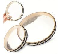 Tamburo a onde oceaniche: strumento terapeutico per il suono dell'oceano - tamburo portatile per rilassamento e sollievo dallo stress Rosso da 4 pollici,Rosso da 8 pollici,10 pollici,6 pollici,Rosso 6