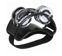 Tamburo a pedale, percussioni a tamburello a pedale | Pedale per percussioni per strumenti musicali con Jingle Bell in acciaio inossidabile | Shaker per percussioni a pedale, strumento accessorio per