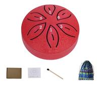 Tamburo A Pioggia Per Giardino Esterno, Mini Tamburo A Lingua D'acciaio Da 3 Pollici E 6 Note, Regalo Per Bambini, Batteria Strumenti A Percussione Per Principianti(C)