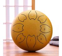 Tamburo A Pioggia Per Giardino Esterno, Tamburi Chakra In Acciaio Da 6 Pollici E 8 Note, Strumento A Percussione Portatile, Regalo Per Bambini, Batteria Per Principianti(B)
