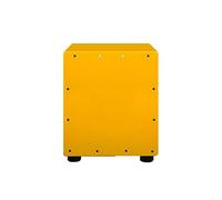 Tamburo a scatola di legno, mini tamburo a mano con corde per chitarra integrate, strumento a percussione in tiglio per principianti