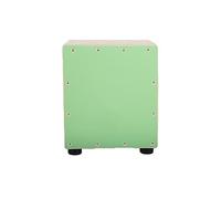 Tamburo a scatola di legno, mini tamburo a mano con corde per chitarra integrate, strumento a percussione in tiglio per principianti