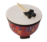 Tamburo a terra in legno Regalo educativo Tamburo ritmico Bongo Drum per