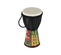 Tamburo africano da 4 pollici portatile leggero battendo a mano Bongo Drum per principianti Scuola Classi di musica esibizioni Percussioni Strumento musicale tradizionale