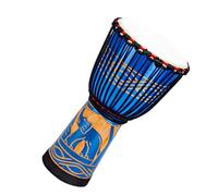 Tamburo Africano Strumento A Percussione Per Adulti Tamburello Con Testa Di Tamburo In Pelle Di Pecora Africana In Mogano Standard Da 12 Pollici (Color : G)