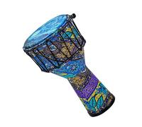 Tamburo Africano Tamburo A Mano Africano Leggero Con Corpo In Fibra Di Carbonio Polimerica Da 10,5 Pollici, Testa Del Tamburo In Pelle Di Pecora, Tamburo Africano (Color : D)