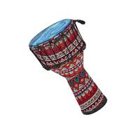Tamburo Africano Tamburo A Mano Africano Leggero Con Corpo In Fibra Di Carbonio Polimerica Da 10,5 Pollici, Testa Del Tamburo In Pelle Di Pecora, Tamburo Africano (Color : B)