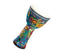 Tamburo Africano Tamburo Africano Da 8 Pollici Corpo Del Tamburo In PVC Superficie Del Tamburo In Pelle Di Capra Tamburo Per Applausi A Mano Leggero (Color : A)