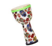 Tamburo Africano Tamburo Africano Portatile Da 8 Pollici Tamburo Djembe Leggero ABS Tamburello Africano In Pelle Di Pecora (Color : D)