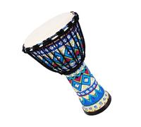 Tamburo Africano Testa Del Tamburo In Pelle Di Pecora Con Corpo In PVC Leggero Regolabile Da 8 Pollici. Tamburo Africano Per Principianti Per Adulti (Color : A)