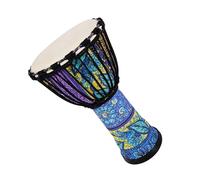 Tamburo Africano Testa Del Tamburo In Pelle Di Pecora Con Corpo In PVC Leggero Regolabile Da 8 Pollici. Tamburo Africano Per Principianti Per Adulti (Color : C)