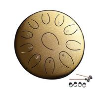 Tamburo antipioggia per giardino, 11 note, 14,4 cm, tamburo chakra