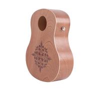Tamburo Cajon Amichevole Per Viaggi Con Forma Chitarra Classica E Costruzione In Legno Tono Caldo Leggero Tamburo A Mano Cajon