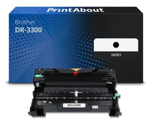 Tamburo compatibile Brother DR-3300 - Nero