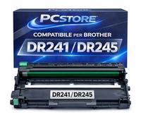 Tamburo Compatibile DR-241 R-245CL per Brother | Drum Unit per DCP-9015CDW DCP-9017CDW HL-3140CW HL-3142CW MFC-9130CW MFC-9140CDN | Compatibile con Toner TN-241 TN-245 | Resa fino a 15.000 Pagine