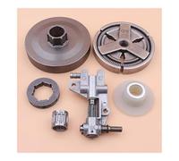 Tamburo con corona della ruota dentata frizione da 325" 7T adatto for motosega cuscinetto a vite senza fine e pompa dell'olio 4500 5200 5800 52cc 58cc 45cc