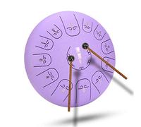 Tamburo con lingua in acciaio 12 pollici 13 toni Ethereal Drum Pan Drum Strumento musicale for principianti Percussioni