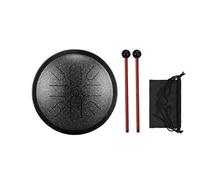 Tamburo con lingua in acciaio da 10 pollici Strumento a percussione con tamburo da viaggio a 8 note con mazze for la meditazione Yoga (Color : C)