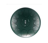 Tamburo con lingua in acciaio da 12 pollici a 13 toni Mini tamburo a mano e bacchette Strumento a percussione Pratica yoga (Color : D)