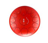 Tamburo con lingua in acciaio da 12 pollici a 13 toni Mini tamburo a mano e bacchette Strumento a percussione Pratica yoga rilassante (Color : D)