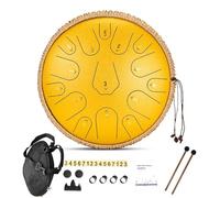 Tamburo con Lingua In Acciaio Da 14 Pollici e 15 Note, Tamburo A Mano con Bacchette per Batteria, Borsa per Il Trasporto, Batteria Musicale Eterea Professionale In Do Maggiore, Strumenti A Percus