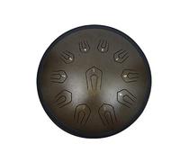 Tamburo con lingua in acciaio Tamburo a doppio tono da 18 pollici Strumento a percussione for meditazione Yoga Manovella for principianti (Color : C)