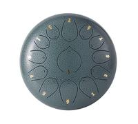 Tamburo con linguetta in acciaio da 12 pollici, strumento a percussione grande a 13 note con libro di musica, mazze for batteria e borsa for il trasporto, strumenti regalo for batteria in acciaio for