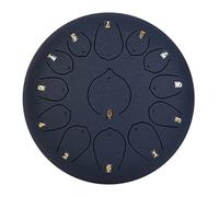 Tamburo con linguetta in acciaio da 12 pollici, strumento a percussione grande a 13 note con libro di musica, mazze for batteria e borsa for il trasporto, strumenti regalo for batteria in acciaio for