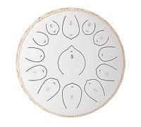 Tamburo con linguetta in acciaio da 12 pollici, strumento a percussione grande a 13 note con libro di musica, mazze for batteria e borsa for il trasporto, strumenti regalo for batteria in acciaio for