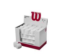 Tamburo con overgrip bianco liscio Wilson Pro | Massima aderenza, elevato assorbimento e durata professionale