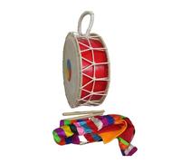 Tamburo da performance nordcoreano, con custodia e bacchette, strumento a percussione per i fan esultanti,45CM