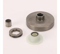 Tamburo della frizione. 325 7 Denti 19mm Pignone Rim Fit for Il Cinese 4500 5200 5800 45cc 52cc 58cc Motosega Parti Cuscinetto Ad Aghi Ingranaggi a vite senza fine