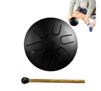 Tamburo della pioggia per l'esterno, Tamburo della lingua in acciaio Rain Chime, ORain Drum Instrument per l'esterno, Tamburo della lingua in acciaio impermeabile, Tamburo della lingua in acciaio 3