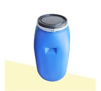 Tamburo di stoccaggio in plastica Resistente con Coperchio Sicuro, Secchio Multiuso 30L Ideale per Uso Domestico, Fabbrica e Ristorante, Perfetto per Un deposito Sicuro e Solido