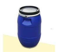 Tamburo di stoccaggio in plastica Resistente con Coperchio Sicuro, Secchio Multiuso 30L Ideale per Uso Domestico, Fabbrica e Ristorante, Perfetto per Un deposito Sicuro e Solido