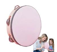 Tamburo Di Tamburin - Tamburo Manuale Per Adulti Con Una Chiara Qualità Del Suono | Drum Di Danza A Percussione Da 8 Pollici 20 Cm, Robusto, Finemente Elaborato, Ideale Per Lezioni Di Musica, Scuola,