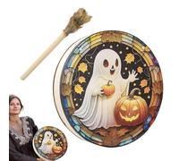 Tamburo di zucca fantasma, tamburi sciamanici - Zucca fantasma tamburo sciamano strumentale,Tamburo di zucca fantasma sciamano strumentale, tamburo a mano di sciamano con per musica